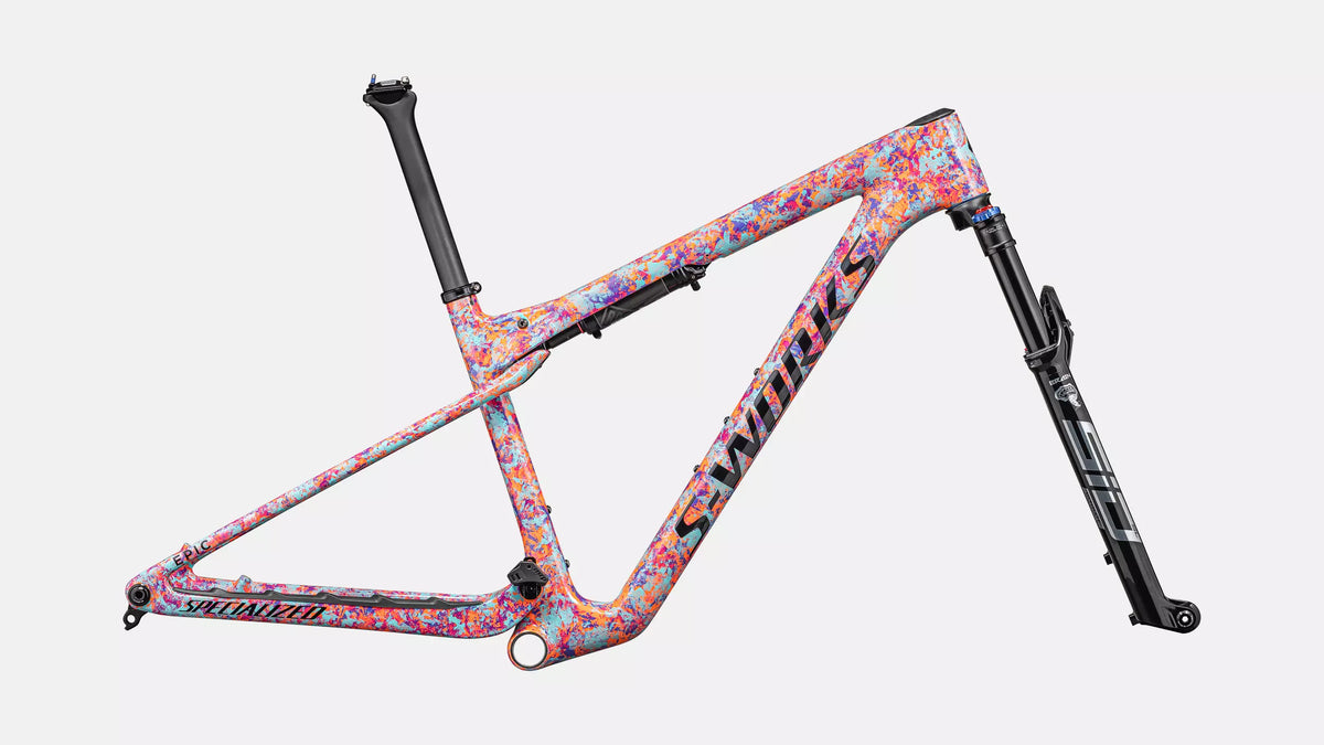 2024 Specialized S-Works Epic World Cup Frameset - Gloss Lagoon 