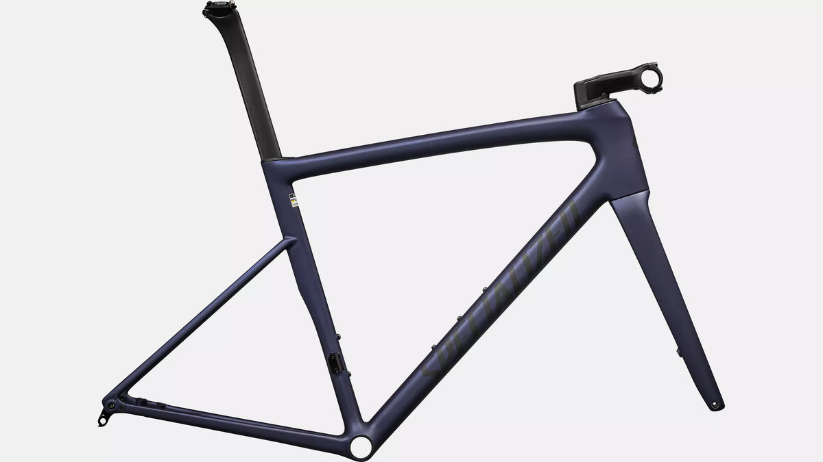 2024 Specialized Tarmac SL8 Frameset - Satin Blue Onyx / Black ...