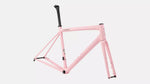 2023 Specialized S-Works Aethos Frameset - Satin 100% Red Ghost Pearl Organic Color Run Over Desert Rose / Taupe