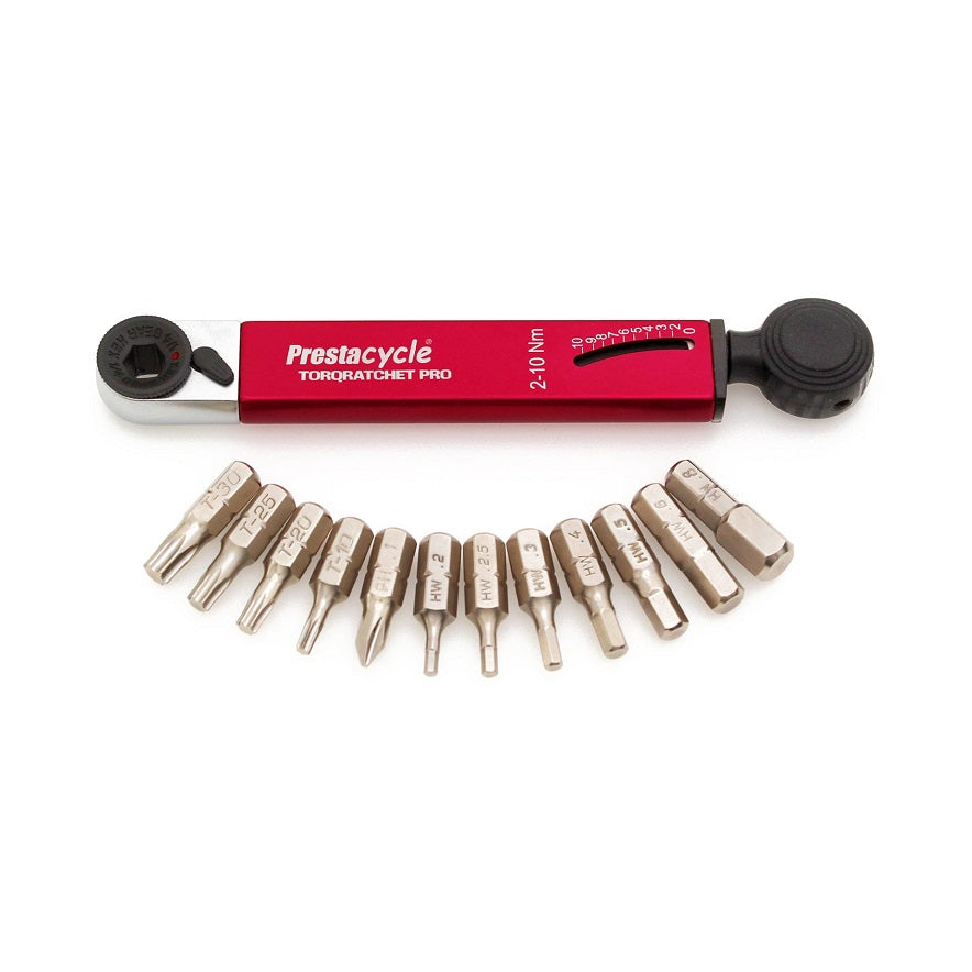 Prestacycle TorqRatchet Pro Pocket Multi-tool and 2-10Nm Torque Ratche –  Sierra Bicycle Supply