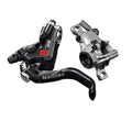 MT8 Pro Disc Brake and Lever - Front or Rear, Hydraulic, Post Mount, Black/Chrome