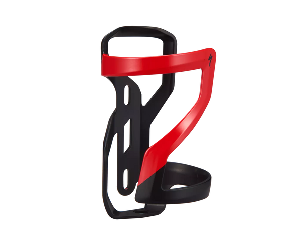 Specialized Zee Cage II Bicycle Water Bottle Cage - Right, Red / Black