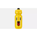 Specialized Purist MoFlo 22oz Water Bottle - Globe Bikes Mascot Pluggy - Yellow