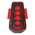 LED Laser Drive Rear Light, Black