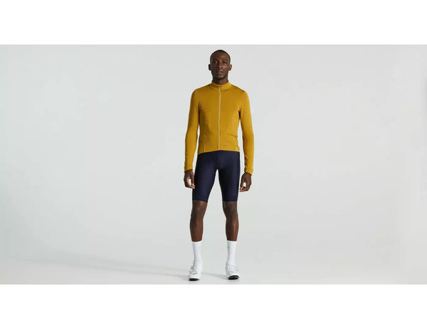 Specialized Men's Prime Power Grid Long Sleeve Jersey - Harvest Gold