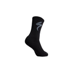 Merino Midweight Tall Logo Socks