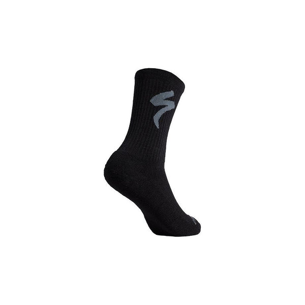 Merino Midweight Tall Logo Socks