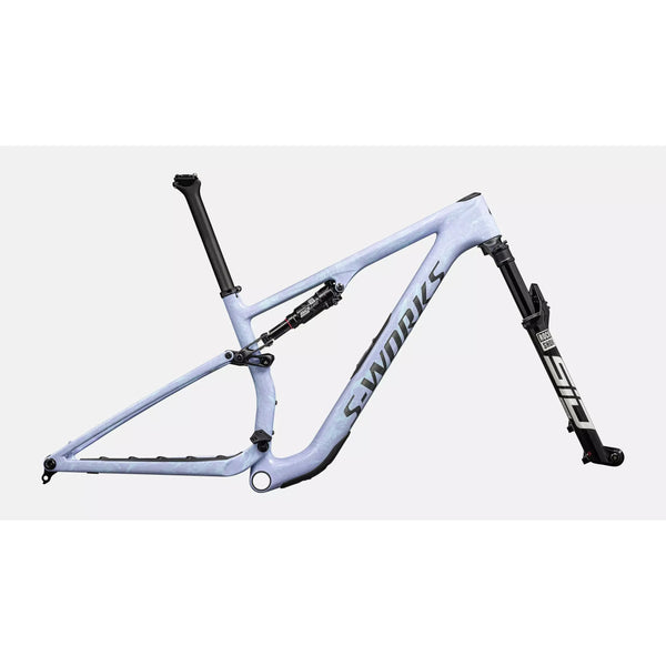 2024 Specialized S-Works Epic 8 Frameset - Gloss Astral Blue / Metallic Sapphire / Black