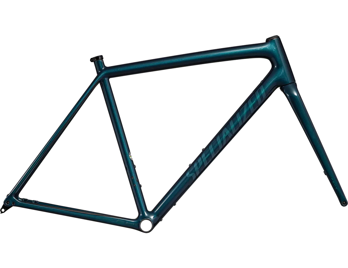 Specialized Crux Frameset - Gloss Metallic Deep Lake / Green Pearl ...