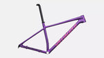 2025 Specialized Chisel HT Frameset - Gloss Purple Tint Linear Brushed / Rebel Pink