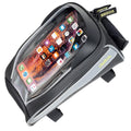 Top Tube Phone Bag, 4.2L, Black/Silver