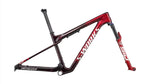 2024 Specialized S-Works Epic World Cup Frameset - Gloss Red Tint / Flake Silver Granite / Metallic White Silver