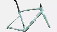 2024 S-Works Roubaix SL8 Frameset - Metallic White Sage / Ink / White Sage