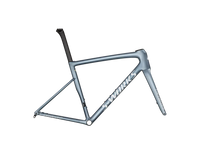 2025 Specialized S-Works Tarmac SL8 Frameset - Gloss Glacial Metallic / Red To Gold Pearl / White