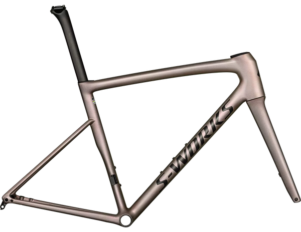 2025 Specialized S-Works Tarmac SL8 Frameset - Gloss Viavi Red Gold Over Silver