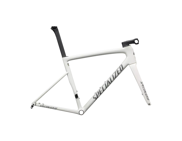 2025 Specialized Tarmac SL8 Frameset - Gloss Dune White / Black Pearl Over Ashen