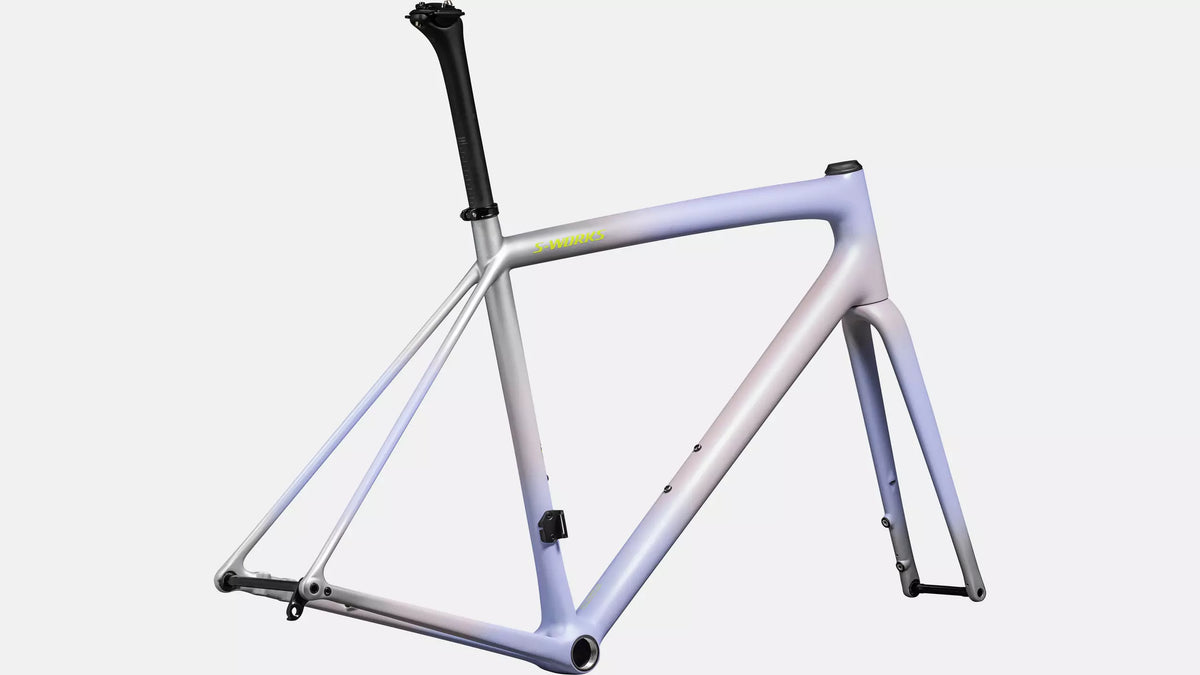 2024 Specialized S-Works Aethos Frameset - Satin Clay - Powder Indigo ...