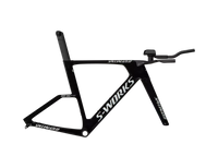 2025 Specialized S-Works Shiv Module - Gloss Tarmac Black / Metallic White Silver