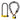 DoubleDown, U-Lock, Key, 102x260mm, 4''x10.25'', Thickness in mm: 16mm, Yellow