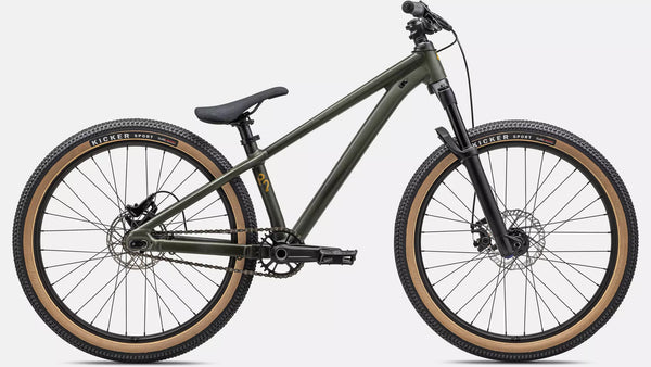 Specialized P.2 24 Kids Trail Bike Satin Dark Moss Sierra Bicycle Supply