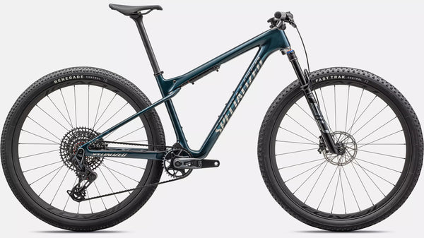 2024 Specialized Epic World Cup Pro - Gloss Deep Lake Metallic / Chrome