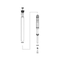Solo Air Spring Internals for 80-120mm Judy Silver A1/ 30 Silver A3 (2018+)