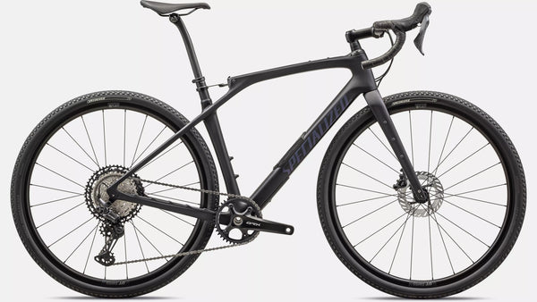 2024 Specialized Diverge STR Comp - Satin Metallic Midnight Shadow / Violet Ghost Pearl