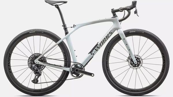 2024 Specialized S-Works Diverge STR - Dove Grey + Eyris Pearl / Morning Mist / Eyris Pearl / Smoke