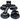 Talon 1-Bike Roof Rack - HUSKE QR Fork Mount and Rear Wheel Holder, Black