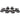 Mini Bomber 2-Bike Roof Rack - HUSKE QR Fork Mounts and Rear Wheel Holders, Black