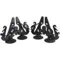Pallavicini Ski Rack - Holds 2 Pair W/Poles, or 2 Snowboards, Black