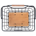 Basil Norland Bike Basket MIK - 23L, Black/Brown
