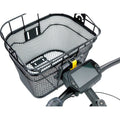 Topeak Front Basket with Fixer 3 Handlebar Bracket: Black