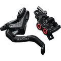 Magura MT5 HC Disc Brake and Lever -  Front or Rear, Hydraulic, Post Mount, Black/Neon Red