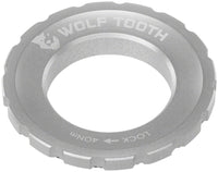 Wolf Tooth CenterLock Rotor Lockring - External Splined, Silver