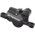 Solve DSK-923 Disc Brake Caliper - Front or Rear Use, 2-Piston Hydraulic, Post Mount, Black