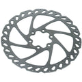 V6 Disc Brake Rotor - 160mm, 6-Bolt, Silver