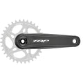 CK-8070 DH Crankset - 165mm, 7-Speed, For 83mm DH Frame BB, DM CINCH Chainring Interface, 30mm Spindle, Sandblasted Black