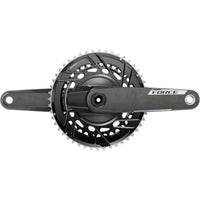 SRAM Force AXS Power Meter Crankset - 172.5mm, 12-Speed, 48/35t Thread Mount, 8-Bolt PM Spider, DUB Spindle, Carbon, E1