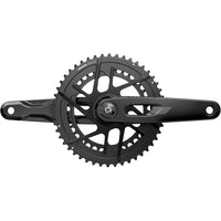 SRAM Rival AXS Power Meter Crankset - 165mm, 12-Speed, 48/35t, 8-Bolt Direct Mount, DUB PM Spindle, Black, E1