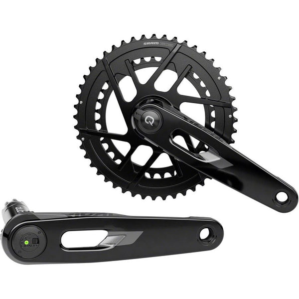 SRAM Rival AXS Power Meter Crankset - 165mm, 12-Speed, 48/35t, 8-Bolt Direct Mount, DUB PM Spindle, Black, E1