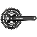 S-600 Crankset - 175mm, 8-Speed, 42/32/22t, 104/64 BCD, Square Taper JIS Spindle Interface, Black