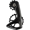 OSPW RS Pulley Wheel System for Shimano 105 7150 - Aluminum Pulley, 5 Spoke, Carbon Cage, Black