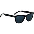 Fairplay Sunglasses - Matte Black, Smoke Lens/Silver Mirror