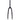 Raceline Junior BMX Race Fork - 1", Black