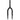 Raceline Pro BMX Race Fork - 1 1/8", Black