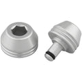 Axle Trainer Caps Silver