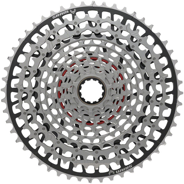 SRAM XX Eagle T-Type XS-1297 Cassette - 12-Speed, 10-52t, For XD Driver, Silver/Black