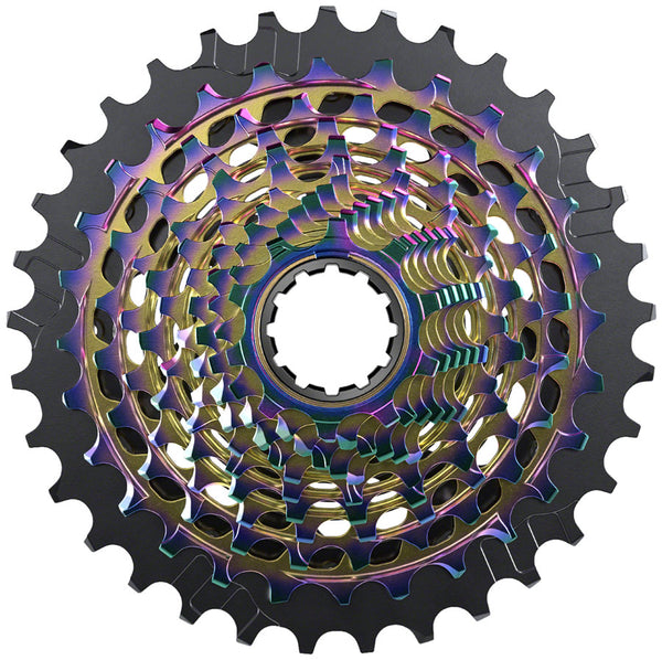 SRAM RED XG-1290 Cassette - 12-Speed, 10-33t, For XDR Driver Body, Rainbow, D1