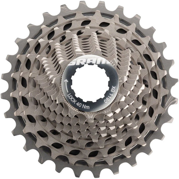 SRAM RED XG-1190 Cassette - 11 Speed, 11-30t, Silver, A2